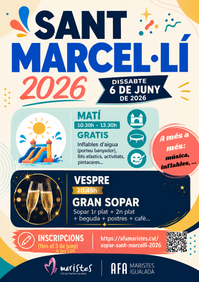 Sopar Sant Marcel·lí 2026